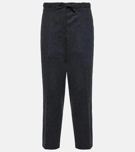 Jil Sander Virgin wool straight pants 1