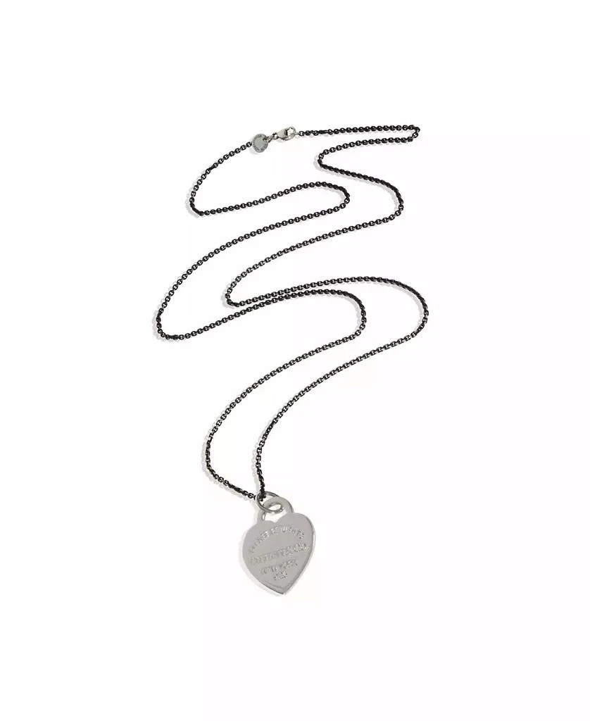 Pre-Owned Tiffany 
Co Sterling Silver  Return To Tiffany Pendant 2