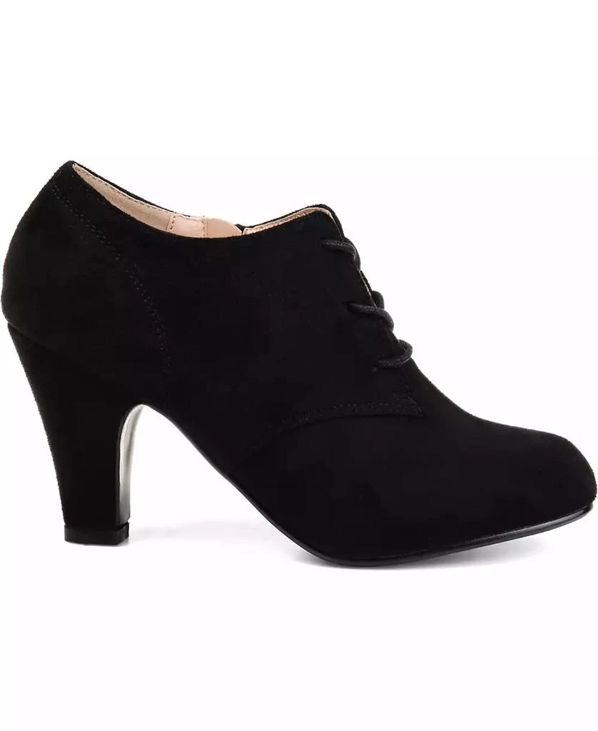 Journee Collection Women's Leona Wide Width Lace Up Dress Shooties 2