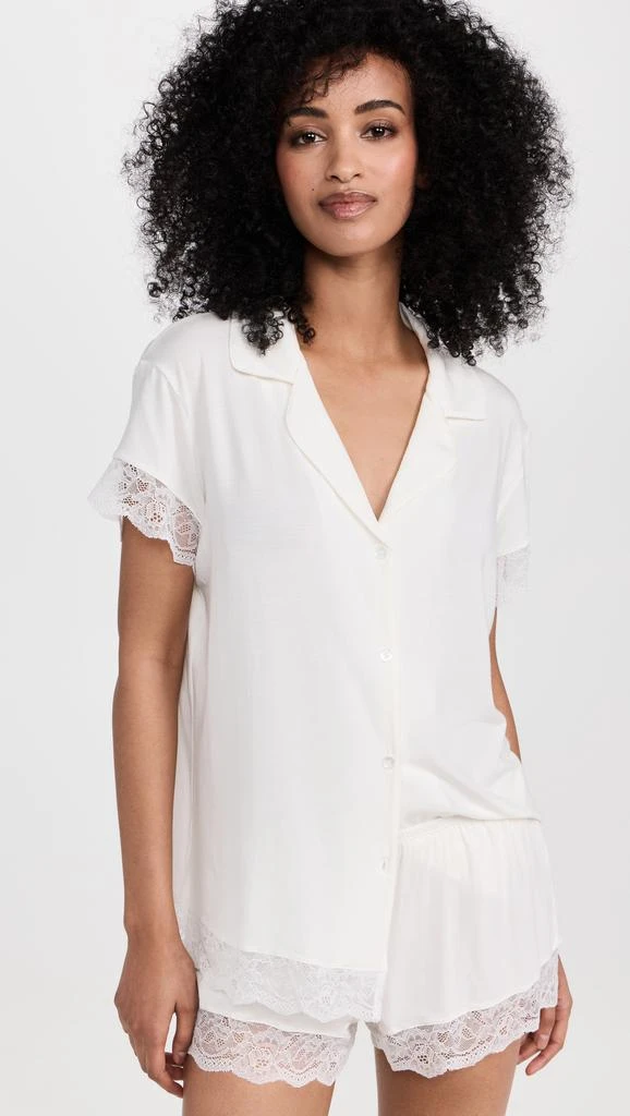 Eberjey Malou Lace Shorts PJ Set 1
