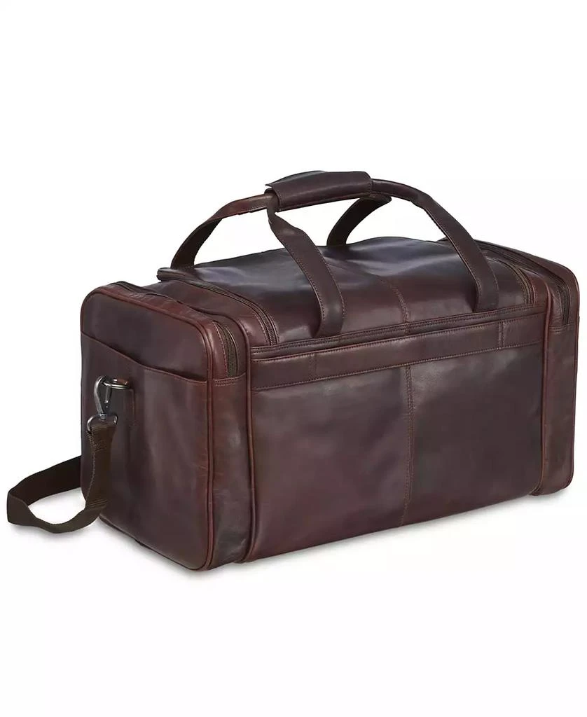Mancini Leather Goods Buffalo Collection Carry on Duffle Bag 6