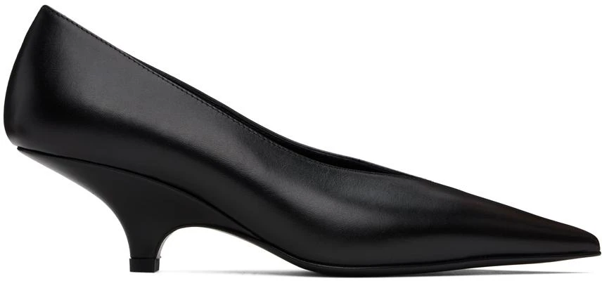 Totême Black 'The Wedge-Heel' Pumps 1