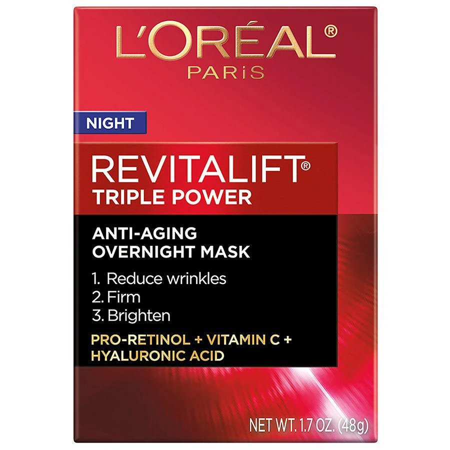 L'Oreal Paris Revitalift Triple Power Intensive Anti-Aging Night Face Mask 7