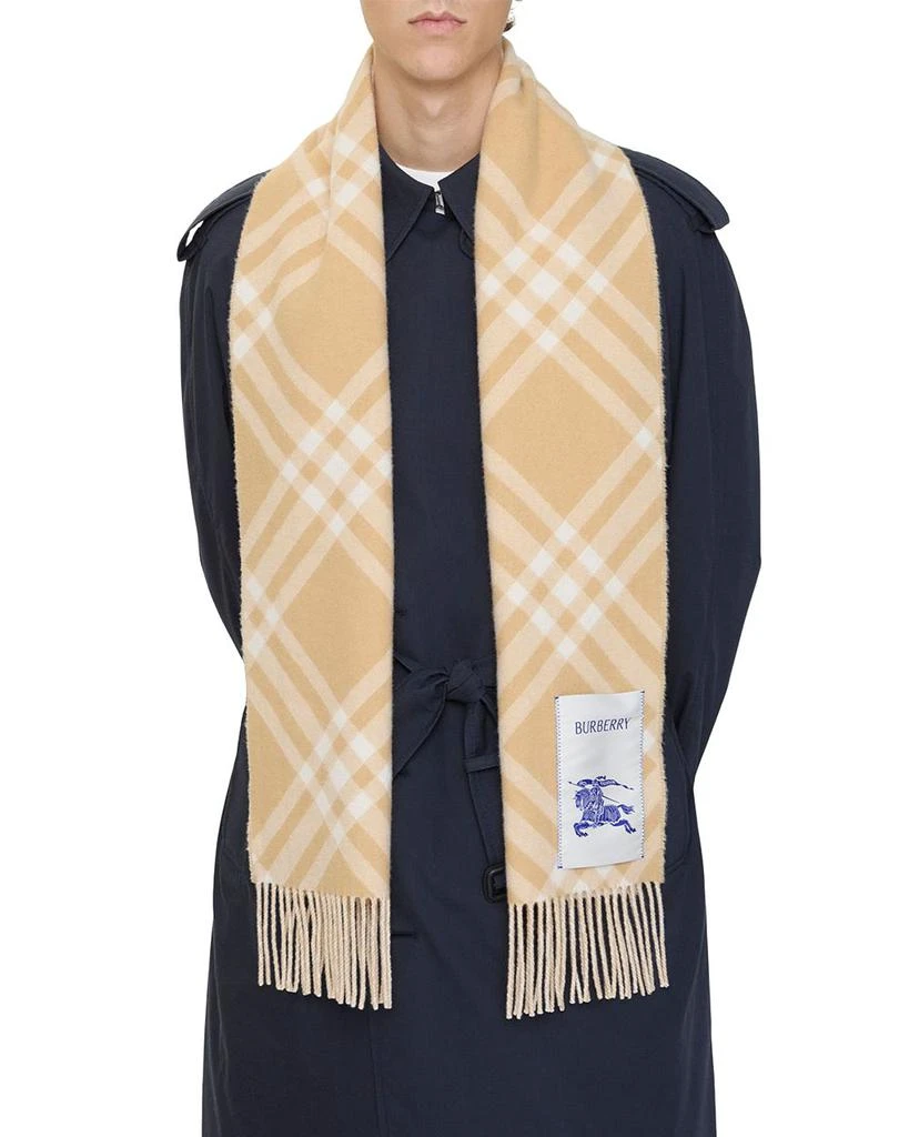 Burberry Check Cashmere Scarf 6