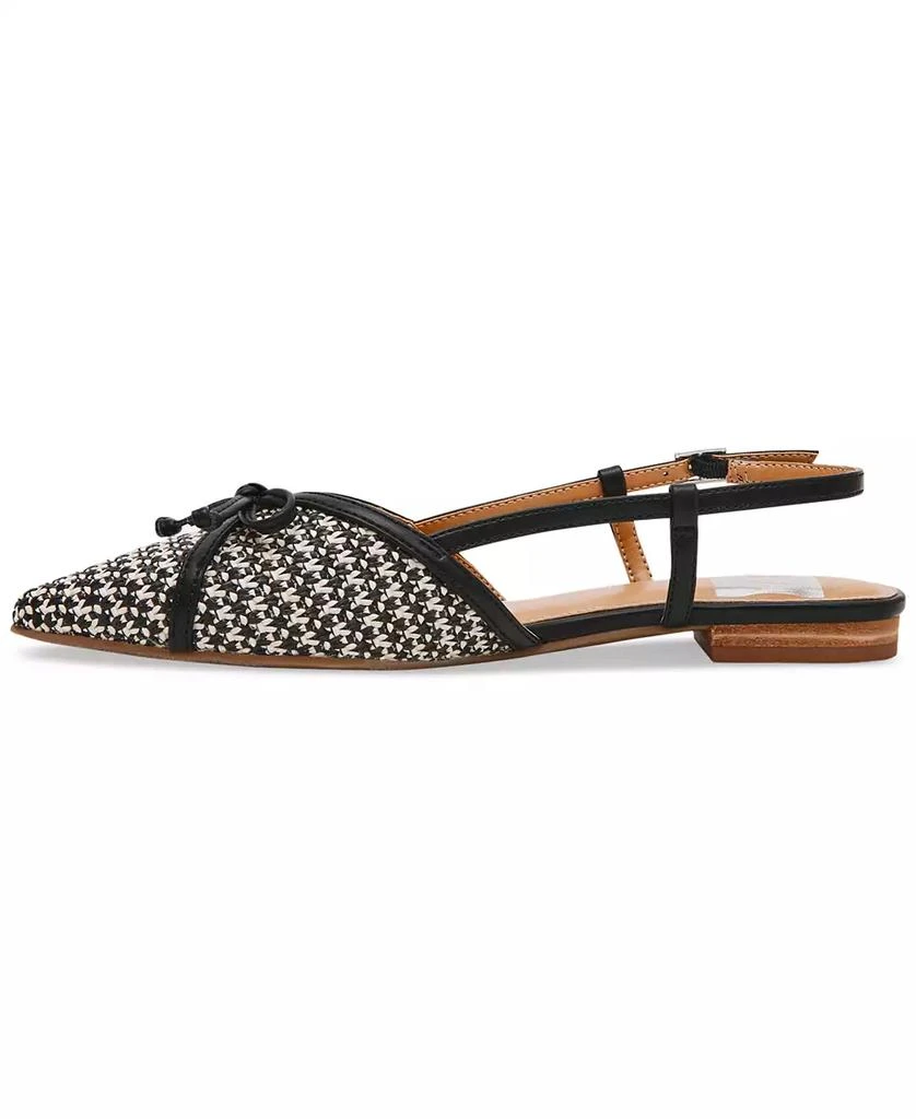 DV Dolce Vita Women's Carsen Bow Pointed-Toe Slingback Flats 8
