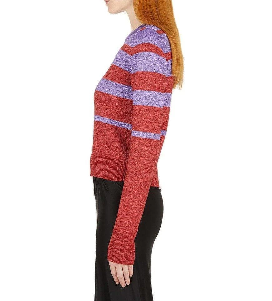 Paco Rabanne Paco Rabanne Metallic Striped Knitted Sweater 3