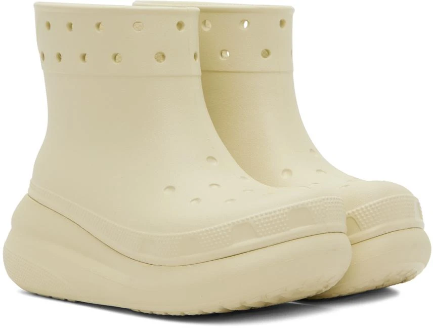 Crocs Off-White Crush Boots 4