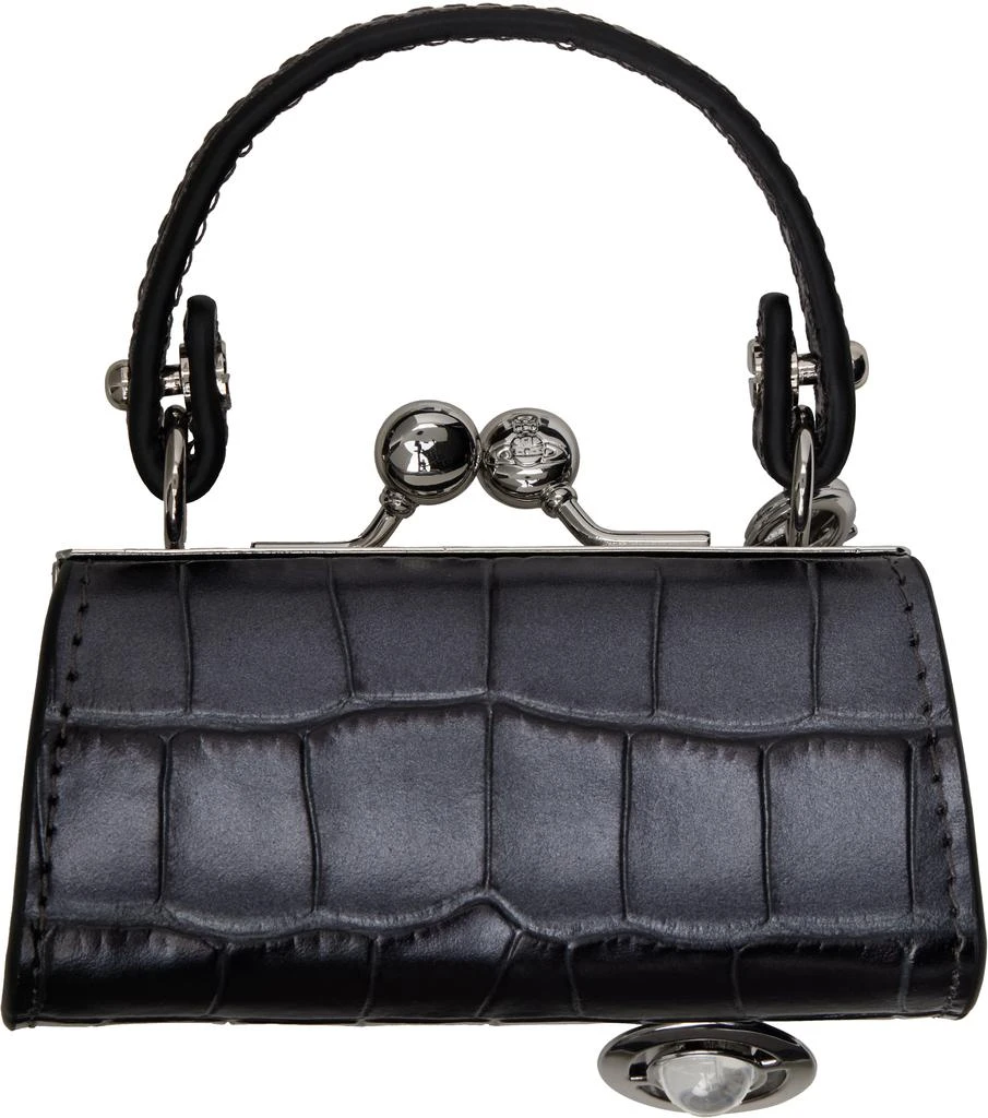 Vivienne Westwood Gunmetal Doll Bag Coin Pouch 2