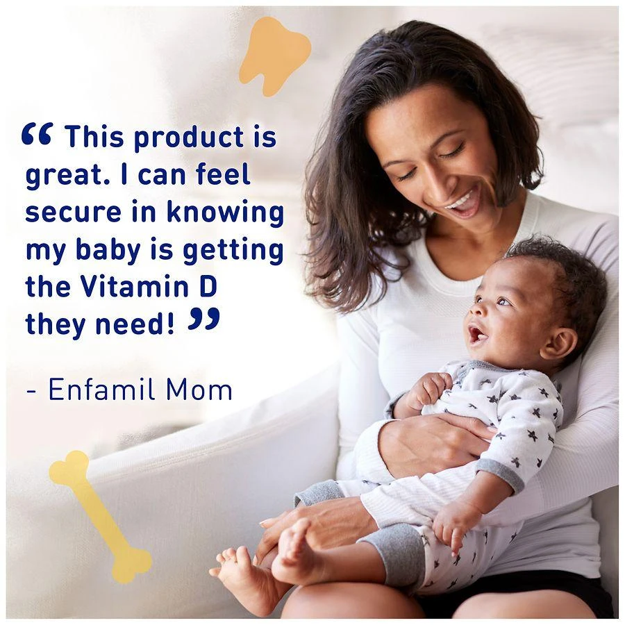 Enfamil D-Vi-Sol Vitamin D Supplement Drops for Infants Bottle 8