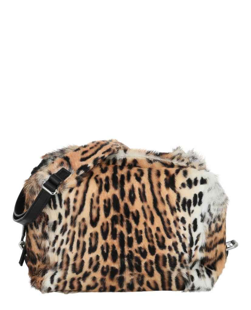 Givenchy Small Pandora Bag In Leather And Faux Fur