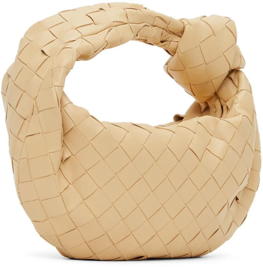 Bottega Veneta Beige Mini Jodie Bag 3