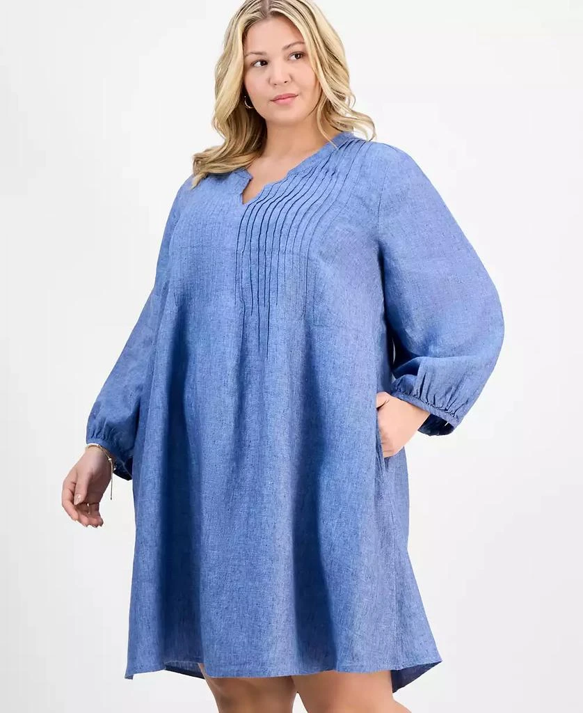 chinese dress ladies Tao Dress - Linen Shift Dress main image 0