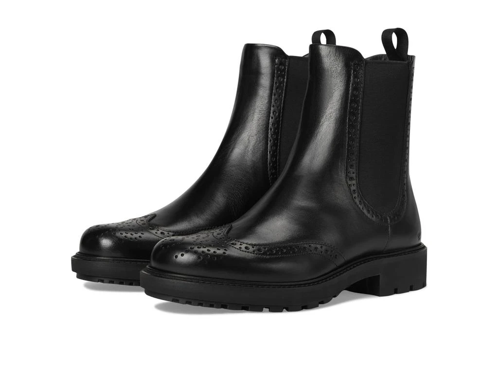 ECCO Metropole Oslo Chelsea Wingtip Boots Shoes Free Shipping
