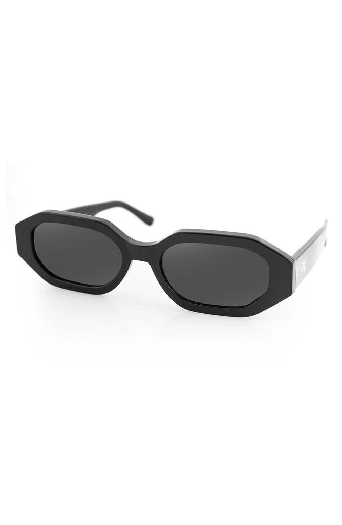 AQS Mia 55mm Polarized Oval Sunglasses 2