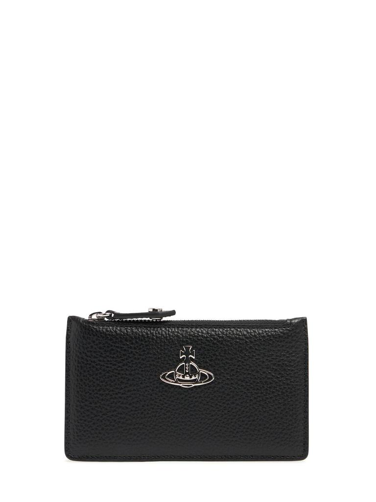 Vivienne Westwood Black Slim Card Holder - Bags - BeyondStyle