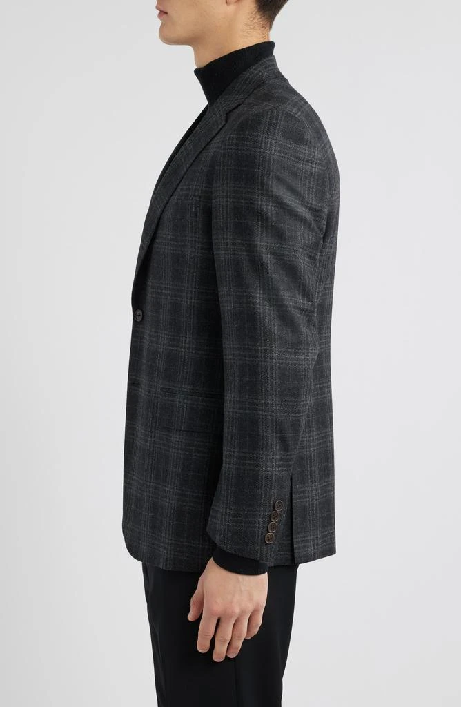 Canali Siena Regular Fit Plaid Wool Sport Coat 3