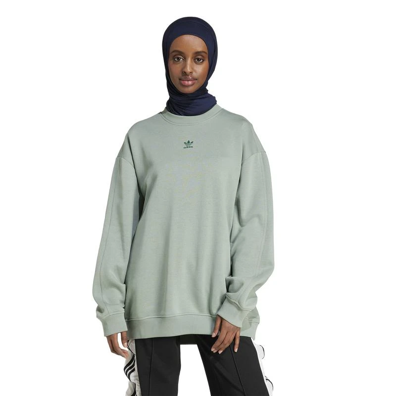 Adidas adidas Originals Essentials Fleece Oversized Crewneck Sweater - Women's 1