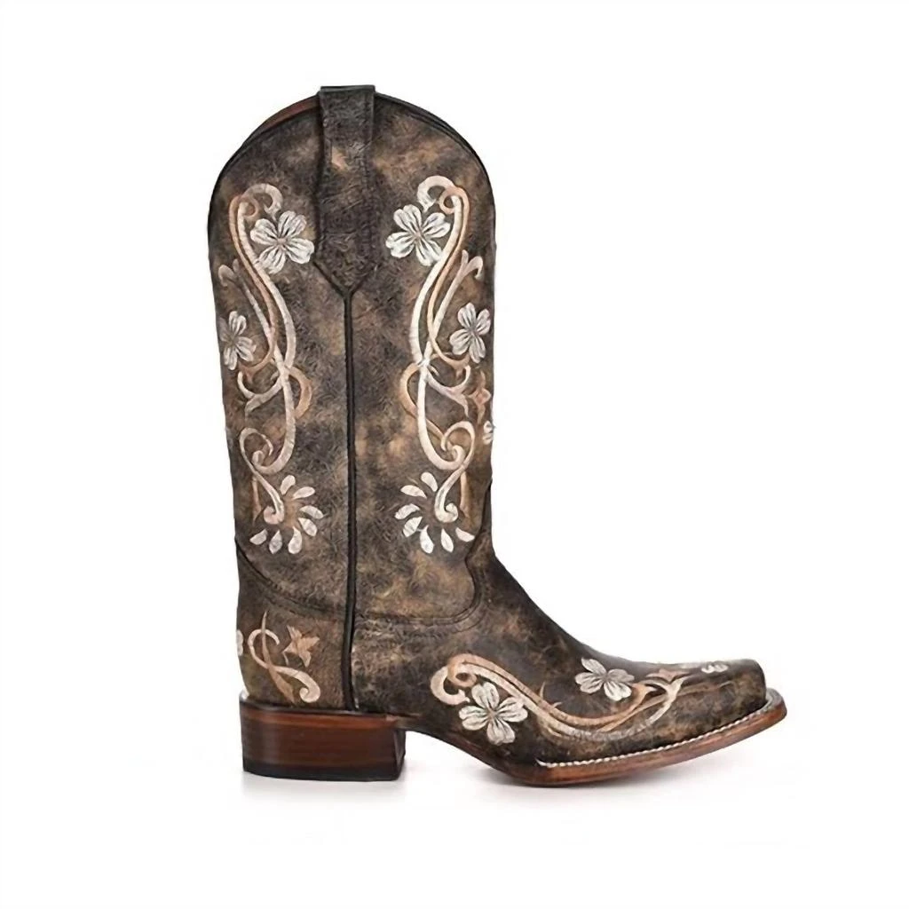 Corral Boots Corral - Women's Floral Embroidery Boots