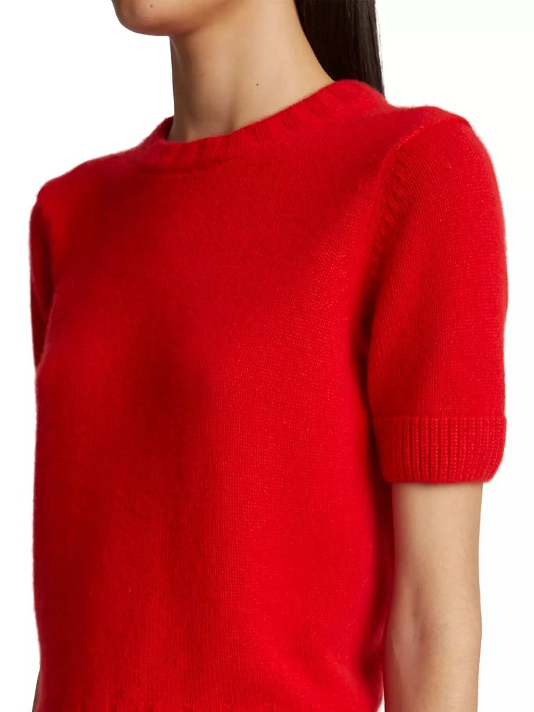 Khaite Luphia Short-Sleeve Sweater 6