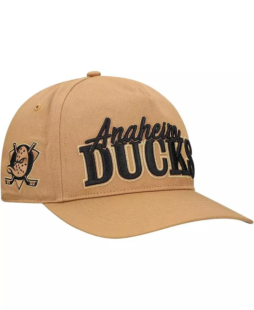47 Brand Men's Tan Anaheim Ducks Barnes Hitch Adjustable Hat 1