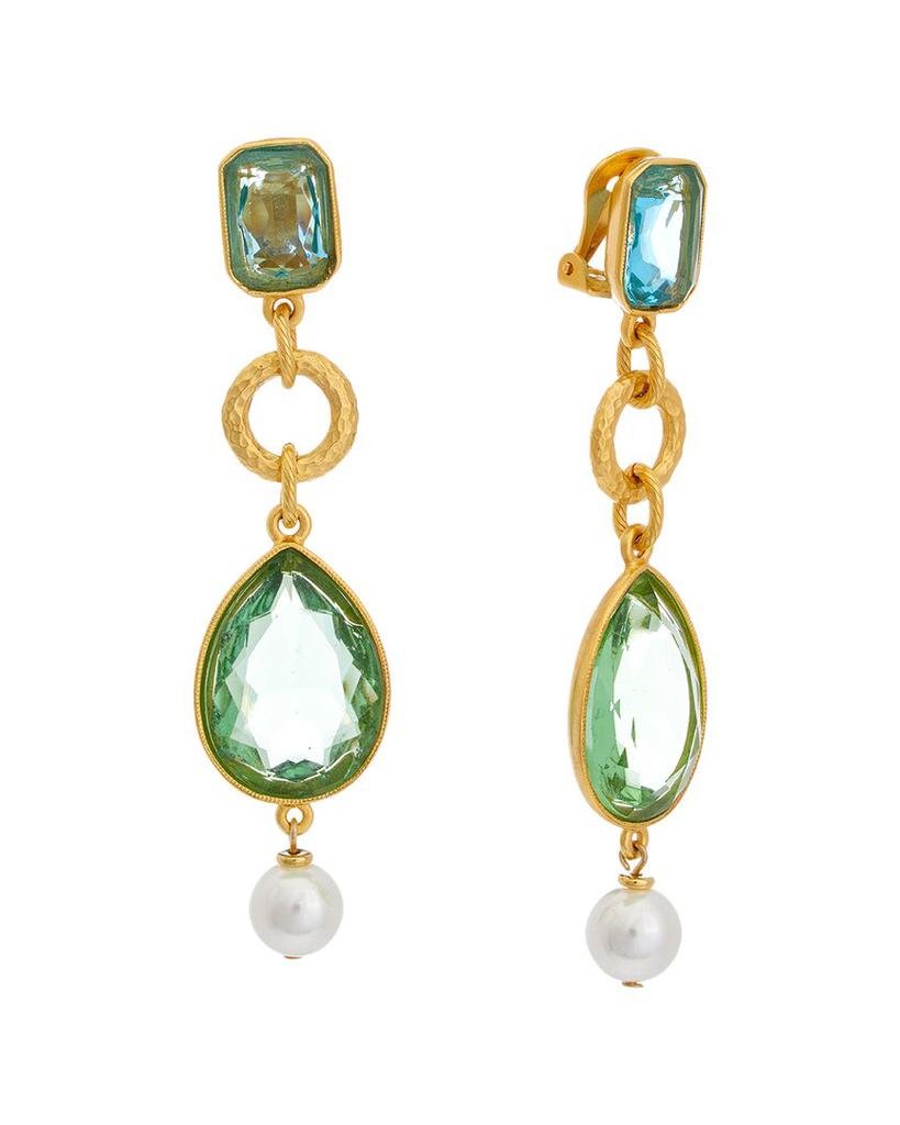 BEN-AMUN Ben-Amun Plated Clip-On Earrings