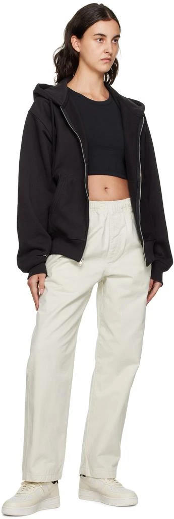 STUSSY White Beach Trousers 4