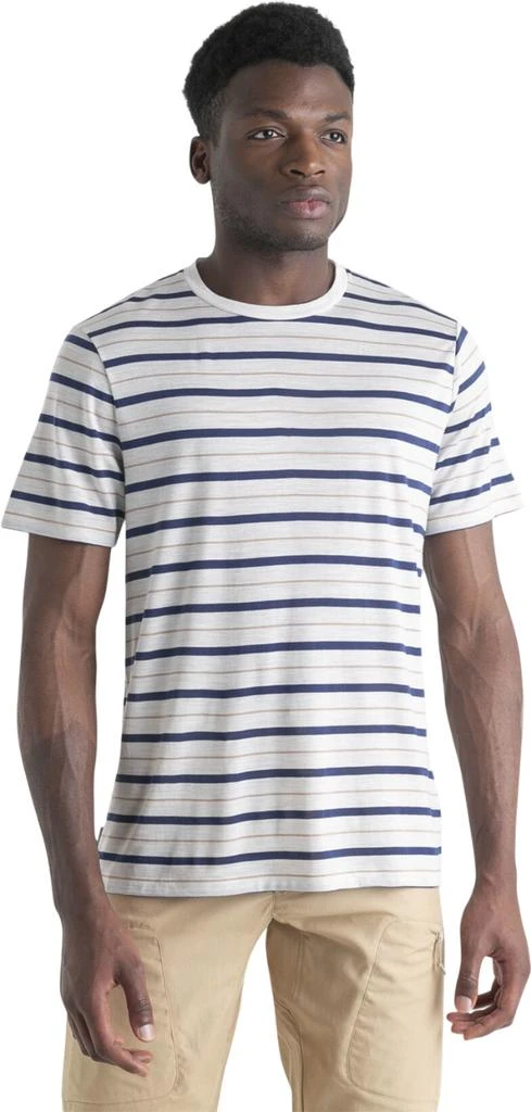 Icebreaker Wave Short Sleeve Wave Stripe Tee - Men
s 4