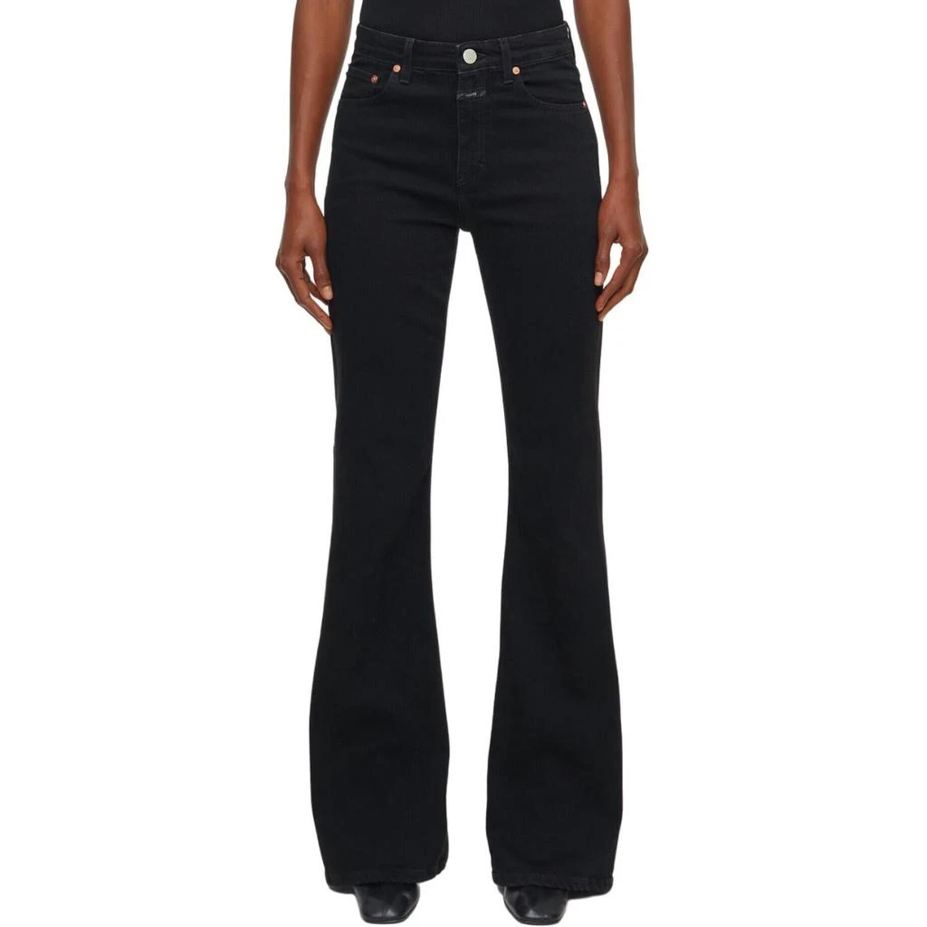 Closed Rawlin Flare Leg Jeans In Dark Grey 1