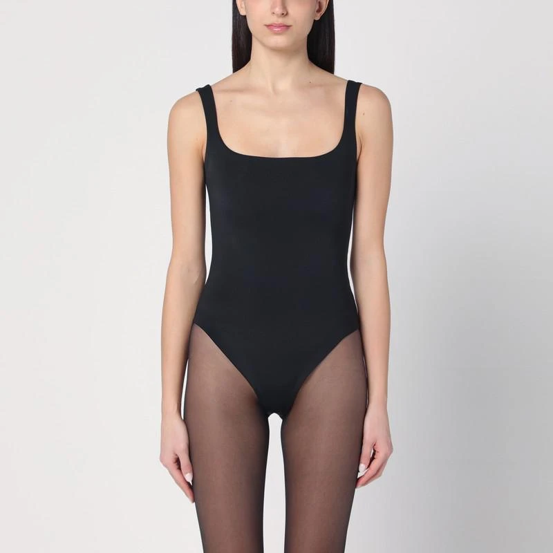 Entire Studios Black nylon-blend bodysuit 1