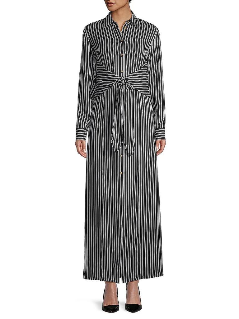 Michael Kors Striped Tie-Waist Shirtdress 2