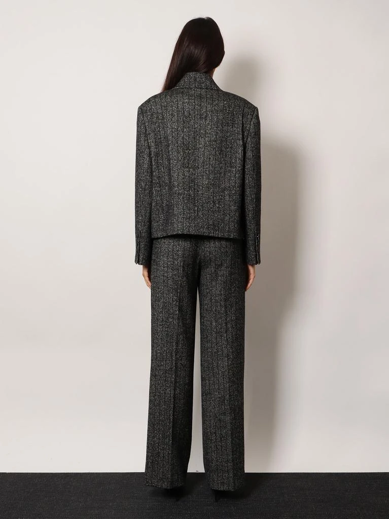 Dolce 
Gabbana Wool blend striped double-breasted blazer 3