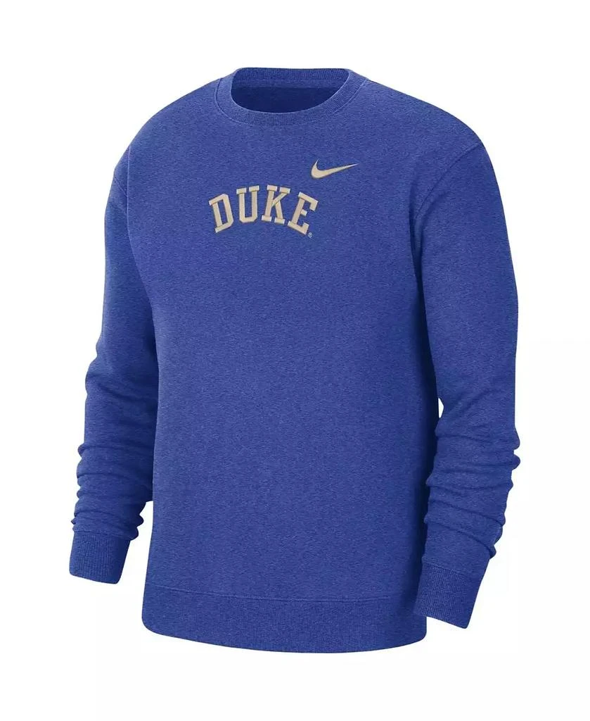 NIKE Men's Royal Duke Blue Devils Campus Pullover Sweatshirt 3