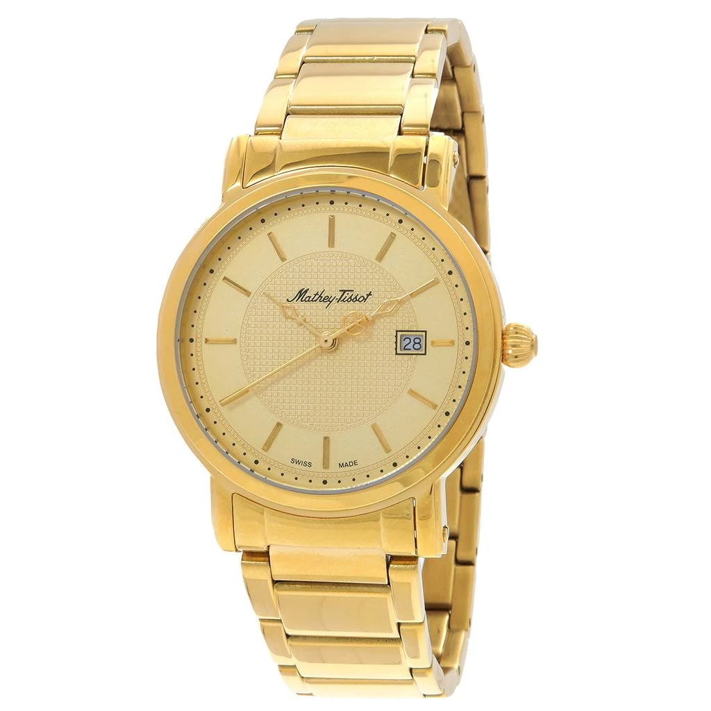 Mathey-Tissot Mathey-Tissot City Quartz Champagne Dial Men's Watch HB611251MPDI