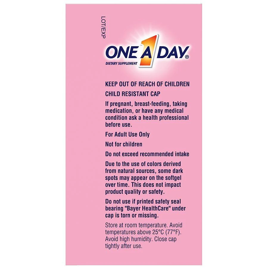 One A Day Prenatal Advanced Multivitamin With Choline, DHA, Folic Acid and Iron 2