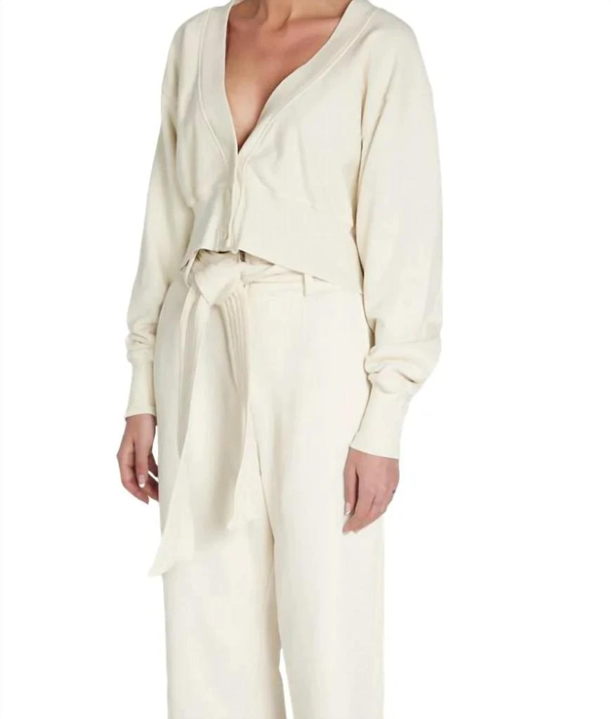 Les Tien Les Tien - Diana Cropped Cardigan 3