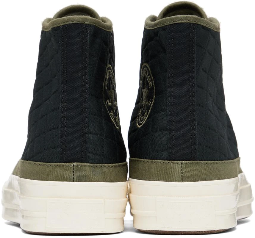 Converse Black & Green Chuck 70 Sneakers 2