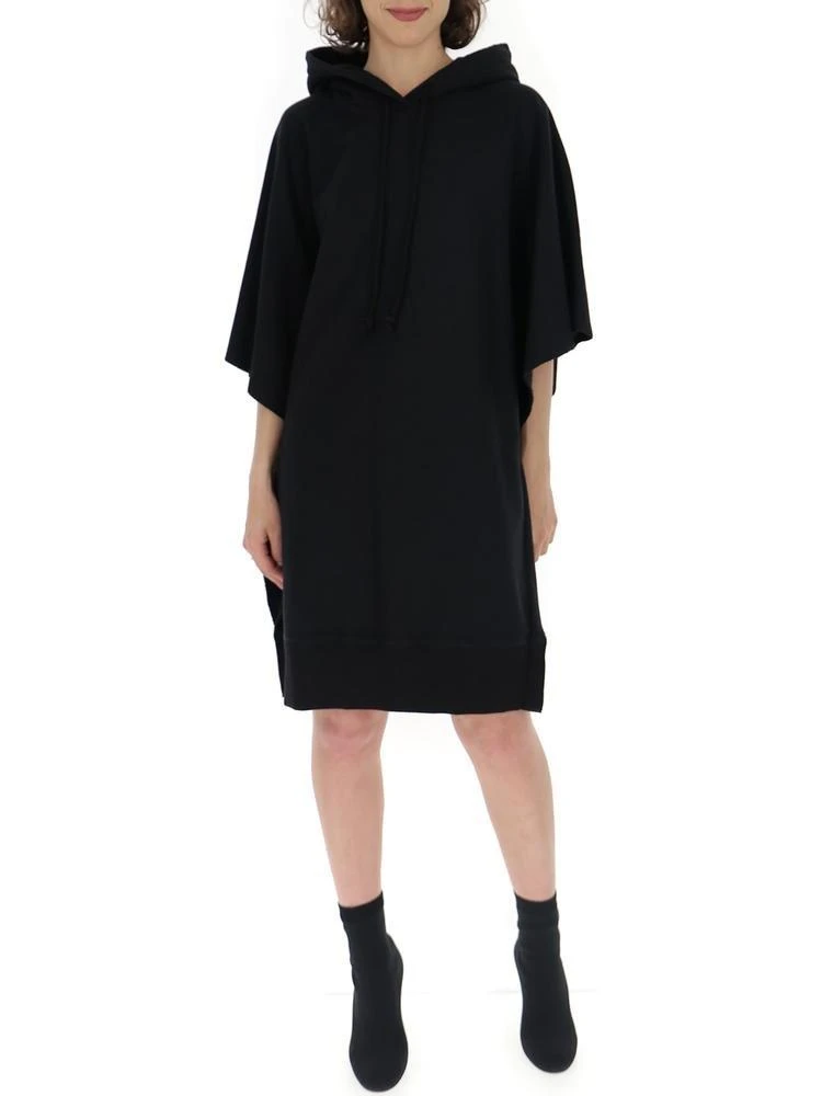 MM6 Maison Margiela MM6 Maison Margiela Graphic Print Oversized Hoodie Dress 1