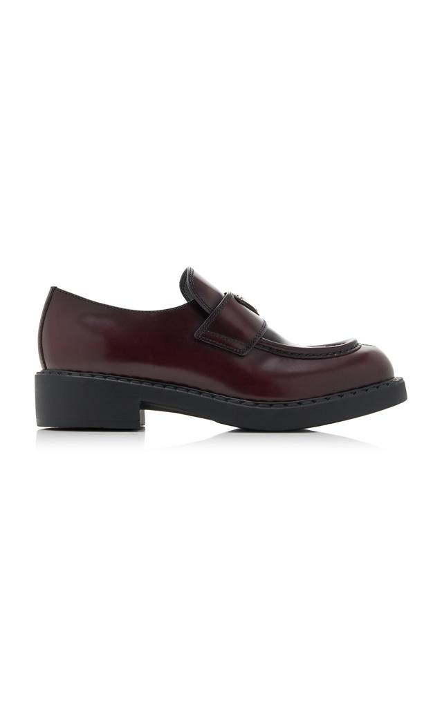 パンプス PRADA LACED MOCCASINS IN COGNAC LEATHER Prada Laced moccasins in cognac leather | TheDoubleF