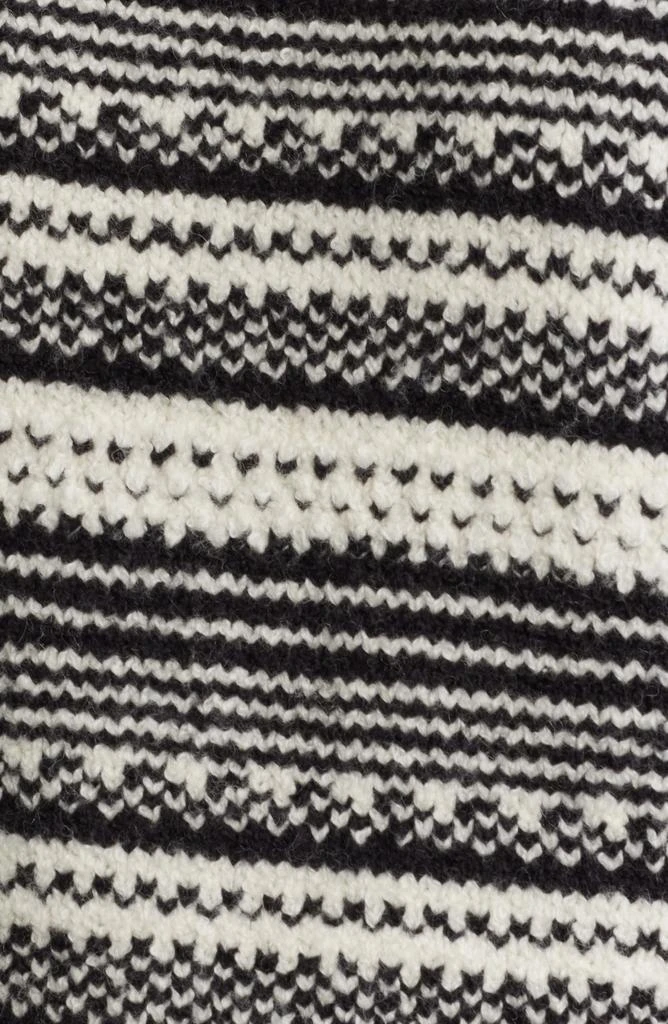 Caslon Stripe Jacquard Turtleneck Sweater 7