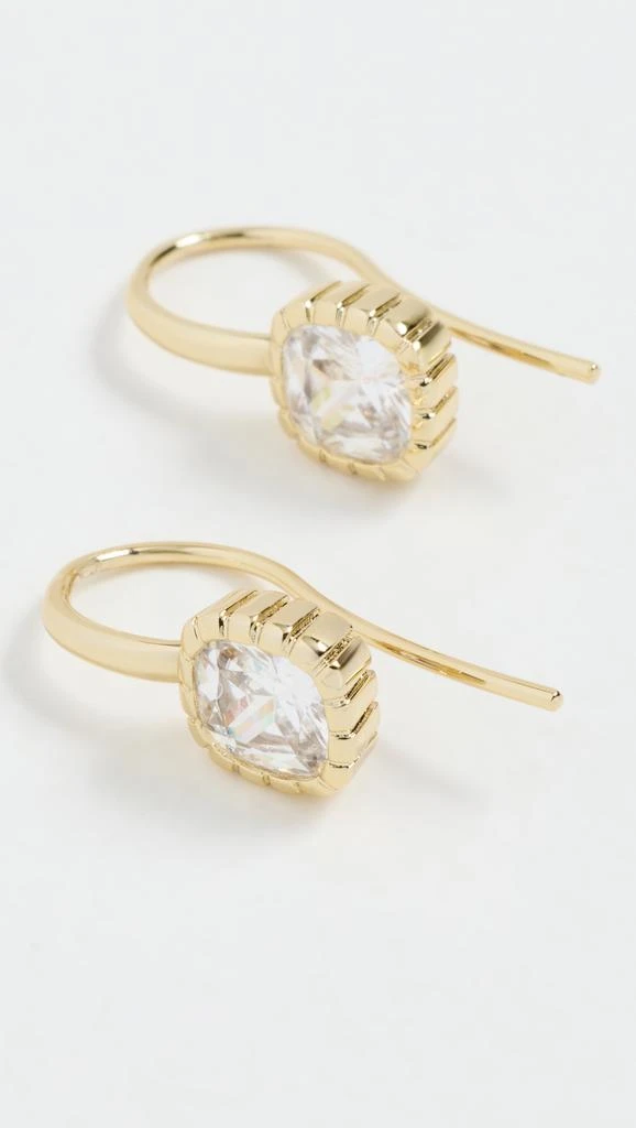 Luv AJ The Classique Cushion Hook Earrings 3