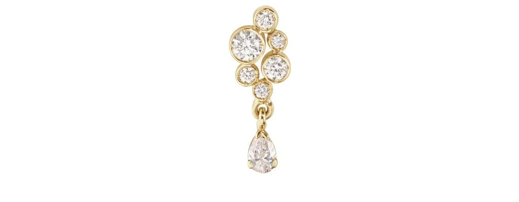 Sophie Bille Brahe Petite Splash single earring 2