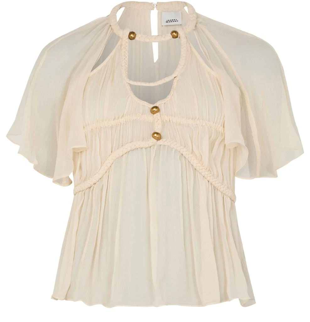 Isabel Marant Rosaline short-sleeved top 2