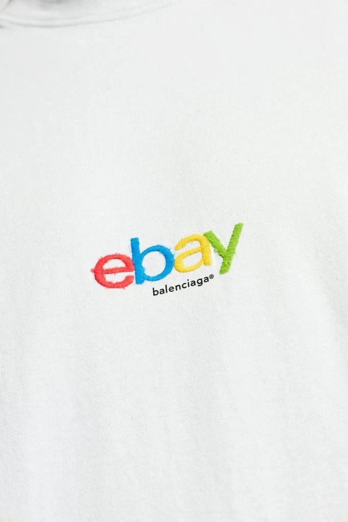 Balenciaga Balenciaga Ebay Logo Printed Crewneck Oversized T-Shirt 2