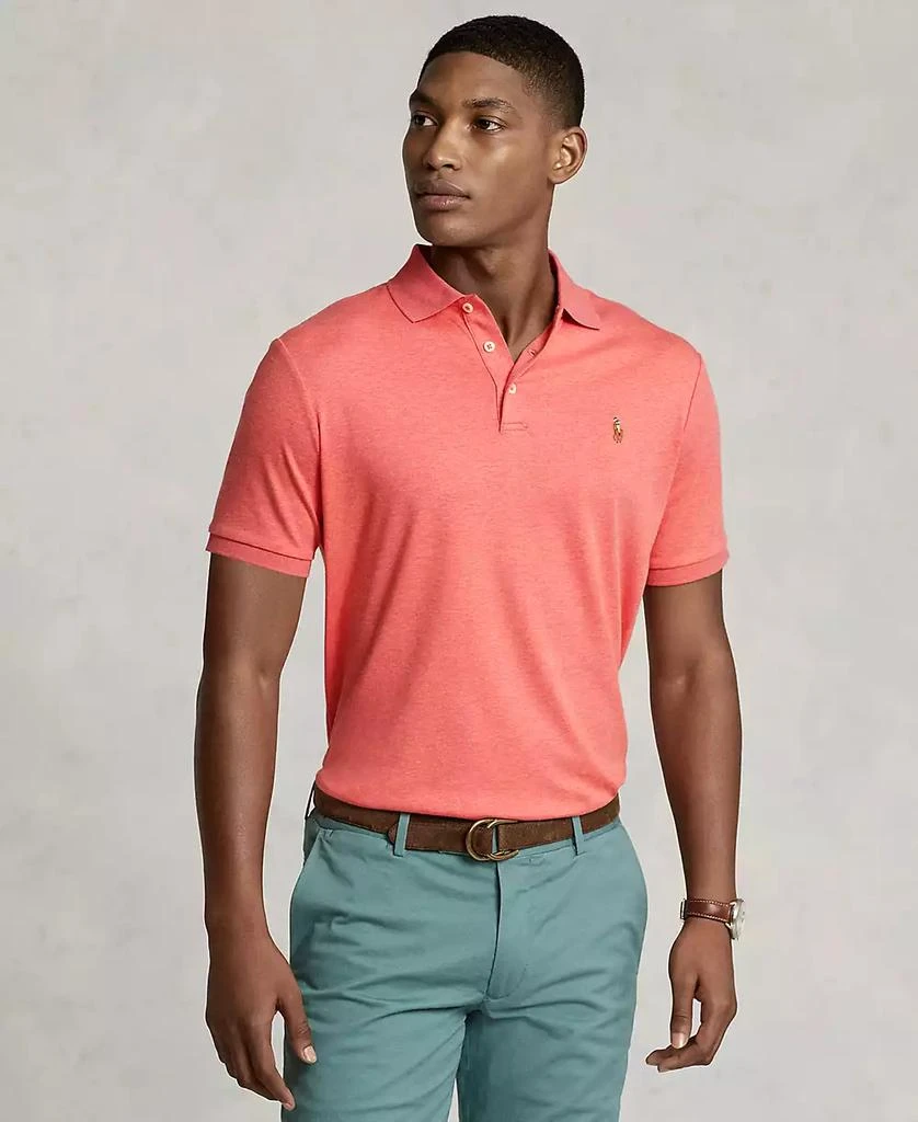 Ralph Lauren Men's Custom Slim Fit Soft Cotton Polo Shirt 1
