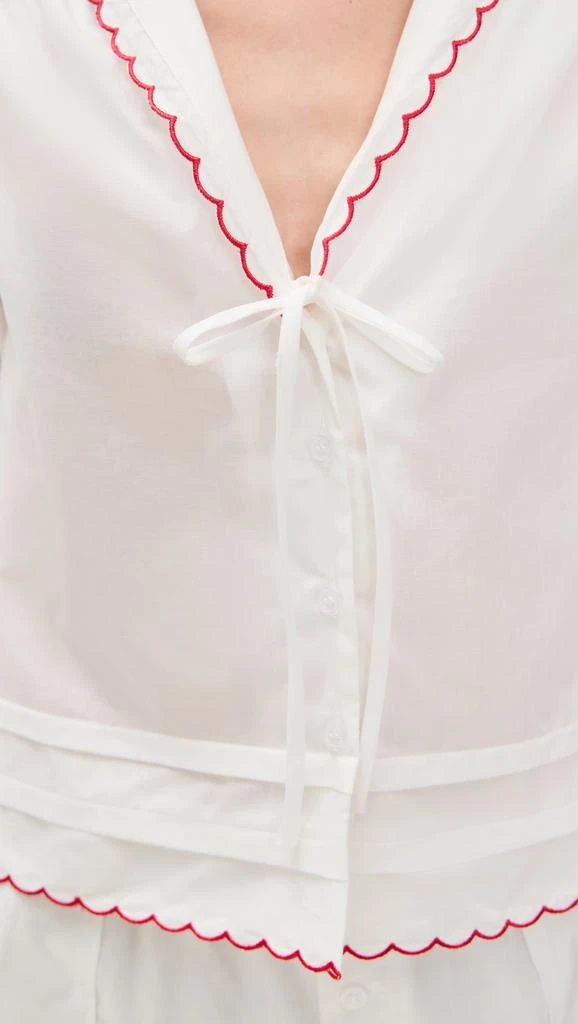 Wayf Elena Embroidered Top 5