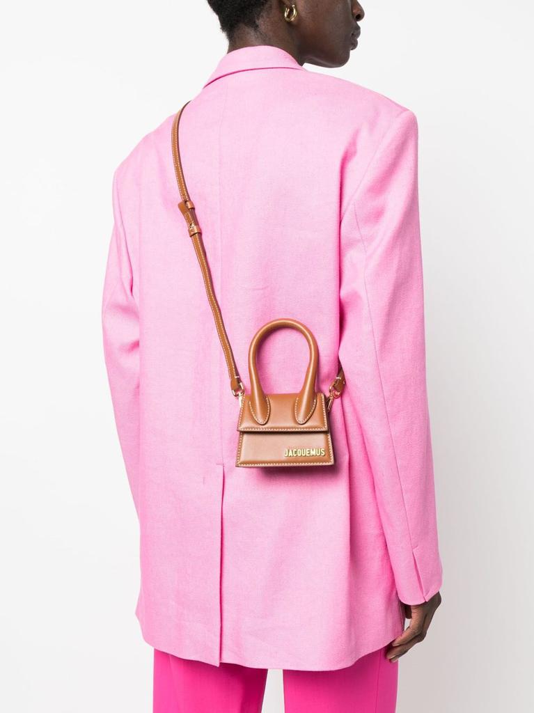 Shop JACQUEMUS - Le Chiquito Leather Mini Bag on Sale at