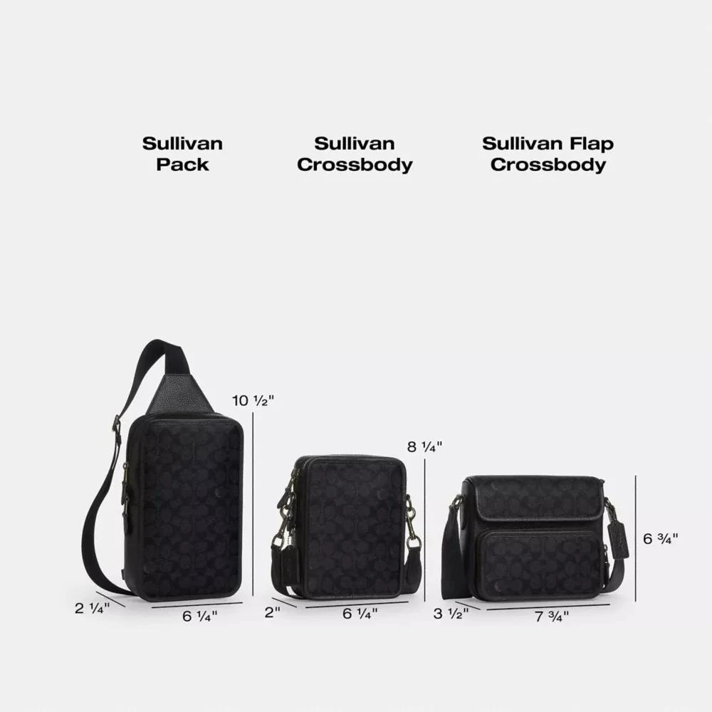 Coach Sullivan Pack In Signature Canvas 7