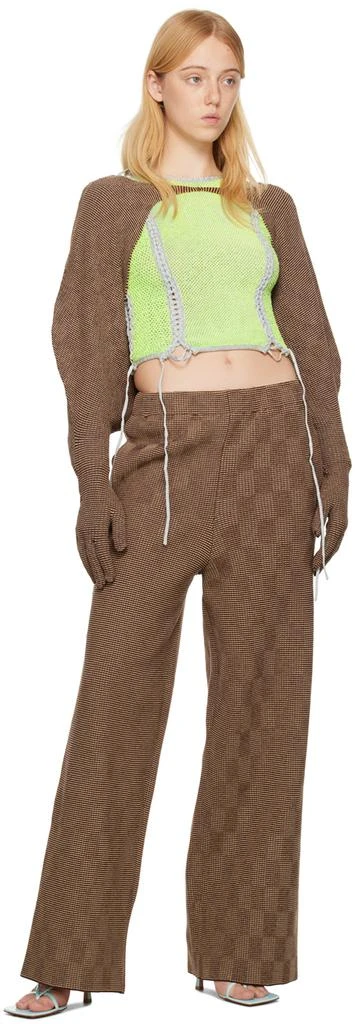 Isa Boulder Brown Dramatic Raglan Gloves 4