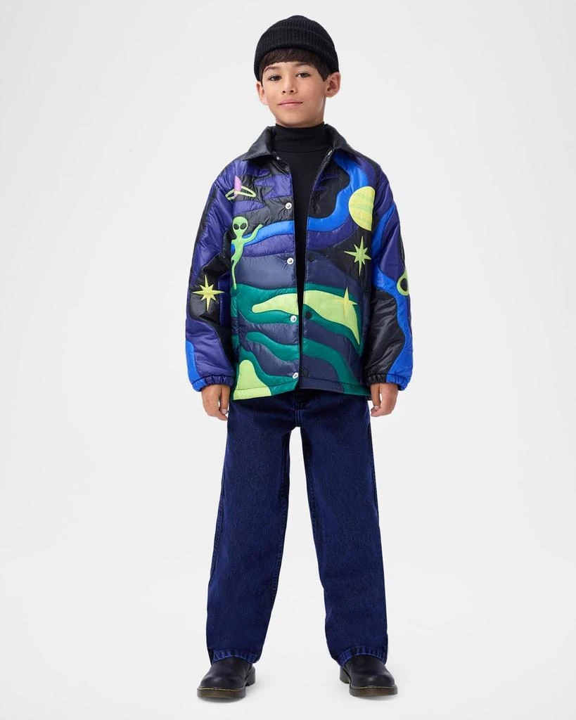 MOLO Boy
s Haraldur Space Quilted Jacket, Size 4-7 8