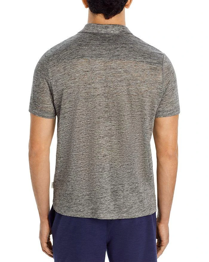 Onia Shaun Linen Polo Shirt 4